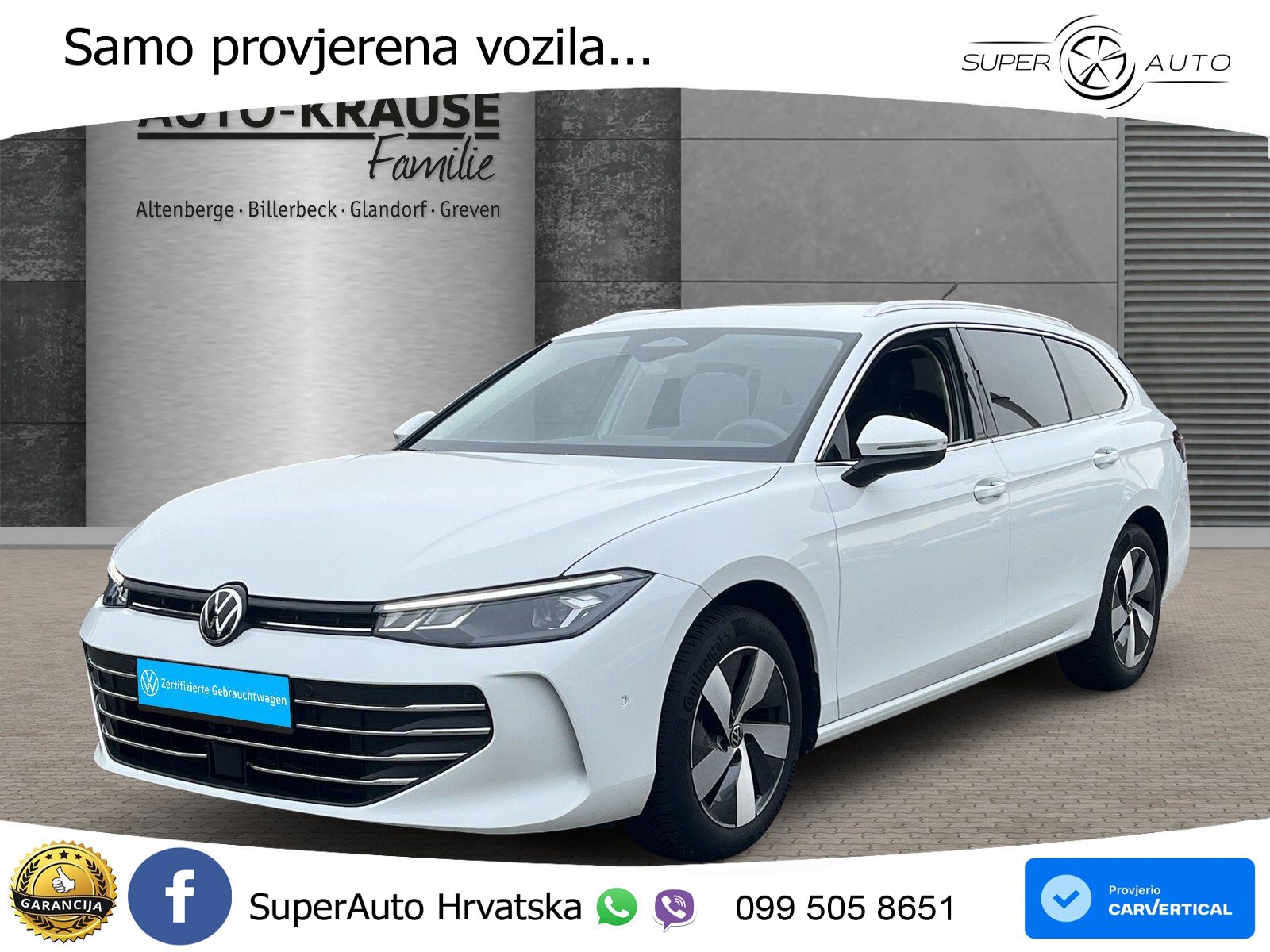 Volkswagen Passat Variant 1.5 eTSI (150 KS) DSG Business LED+GR SJED+ACC