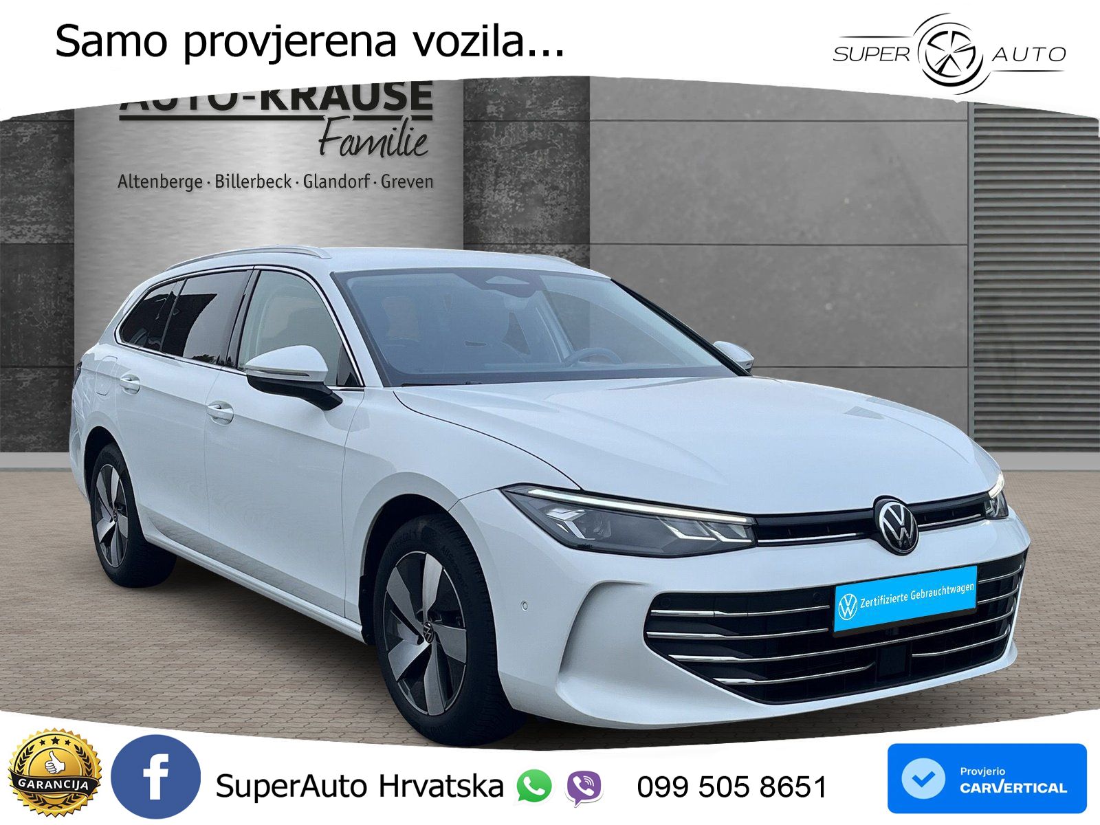 Volkswagen Passat Variant 1.5 eTSI (150 KS) DSG Business LED+GR SJED+ACC
