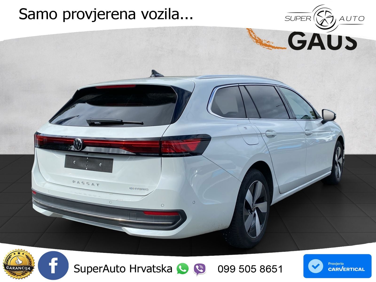 Volkswagen Passat Variant 1.5 TSI (204 KS) eHybrid DSG Business LED+GR SJED+ACC