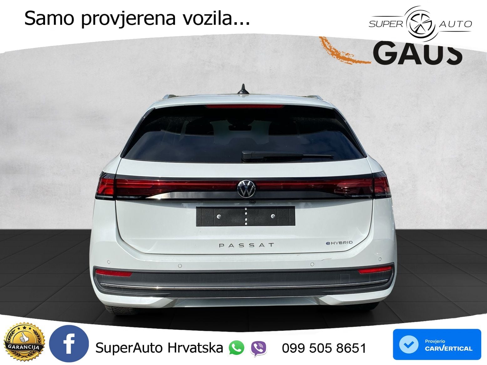 Volkswagen Passat Variant 1.5 TSI (204 KS) eHybrid DSG Business LED+GR SJED+ACC