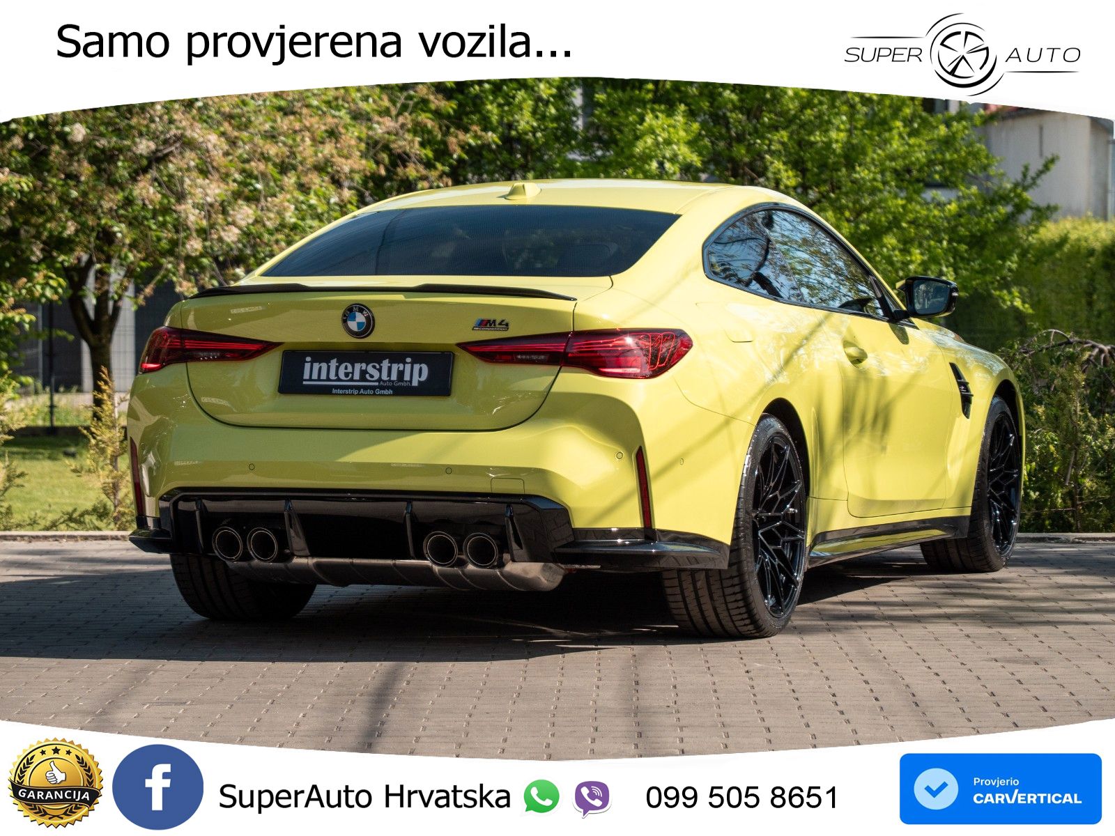 BMW M4 Competition 3.0 (530 KS) xDrive Steptronic LED+GR SJED+ACC