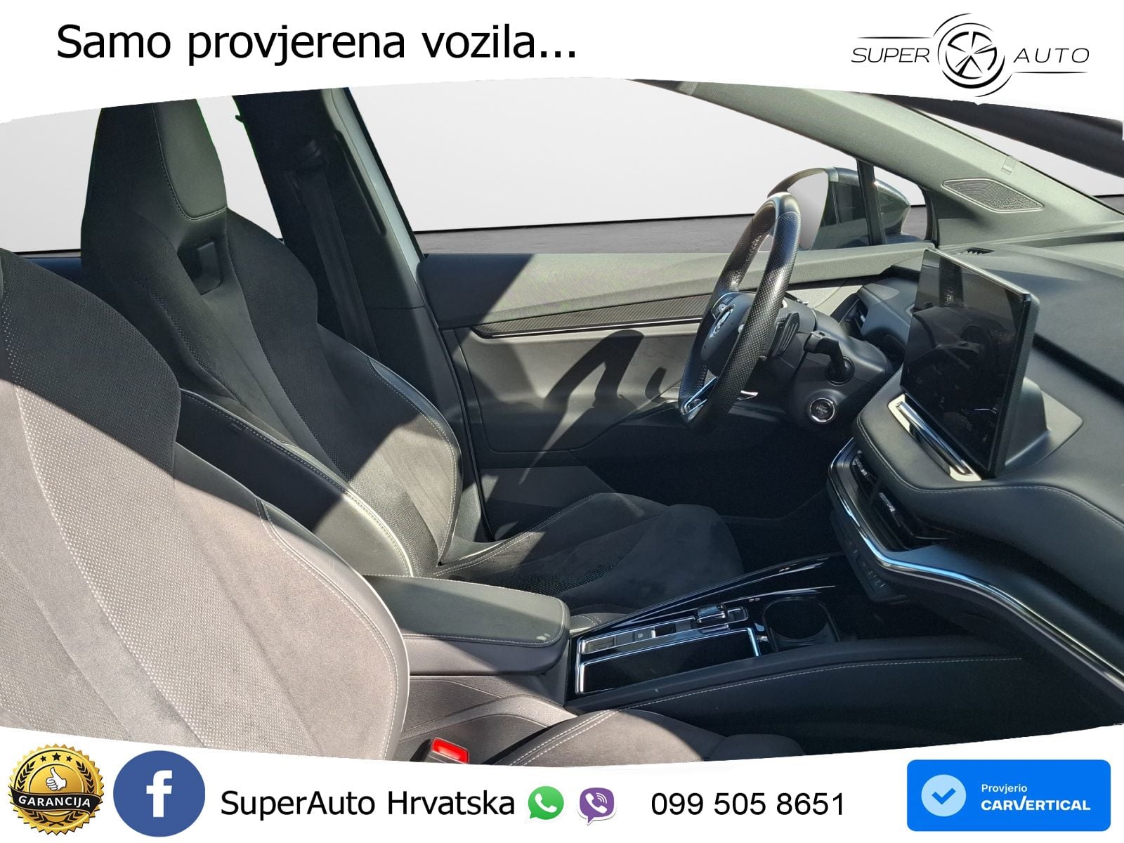 Škoda Enyaq iV 80 82 kWh (204 KS) SportLine LED+GR SJED+ACC