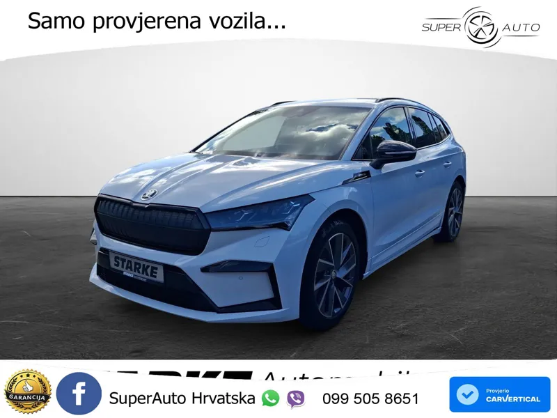 Škoda Enyaq iV 80 82 kWh (204 KS) SportLine LED+GR SJED+ACC