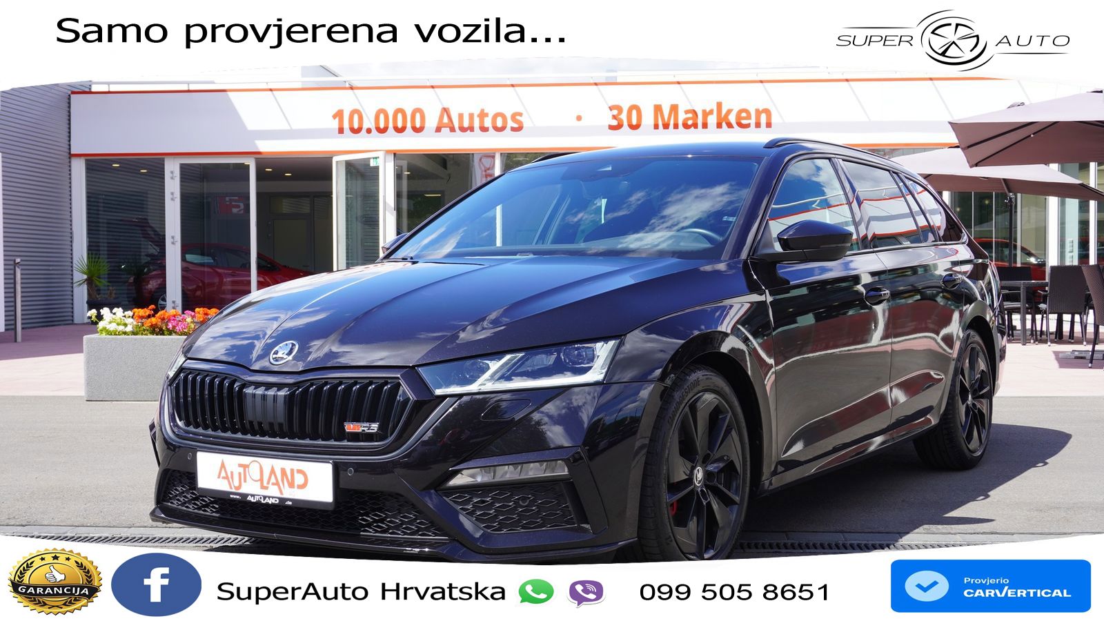Škoda Octavia Combi RS 2.0 TSI (245 KS) DSG