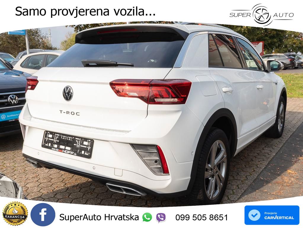 Volkswagen T-Roc 1.5 TSI (150 KS) DSG R-Line LED+GR SJED+ACC