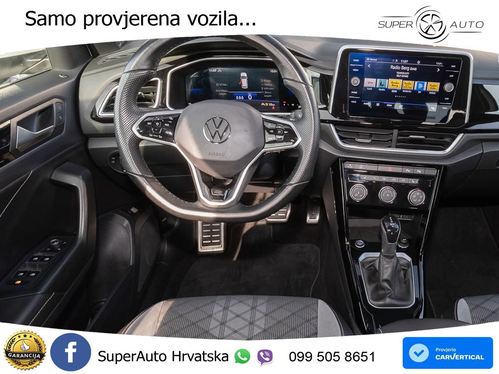Volkswagen T-Roc 1.5 TSI (150 KS) DSG R-Line LED+GR SJED+ACC