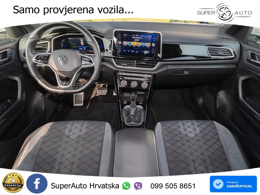 Volkswagen T-Roc 1.5 TSI (150 KS) DSG R-Line LED+GR SJED+ACC