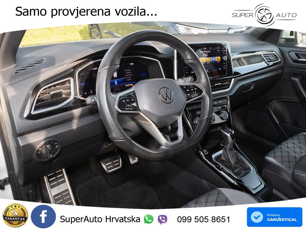 Volkswagen T-Roc 1.5 TSI (150 KS) DSG R-Line LED+GR SJED+ACC