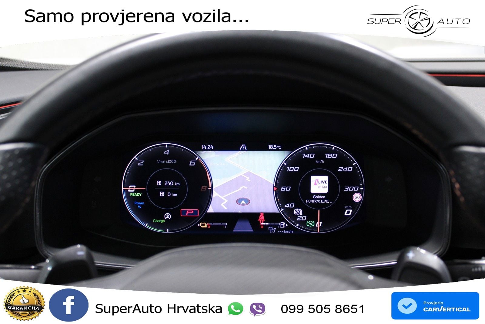 Cupra Formentor 1.4 TSI (245 KS) e-Hybrid DSG VZ LED+GR SJED+ACC