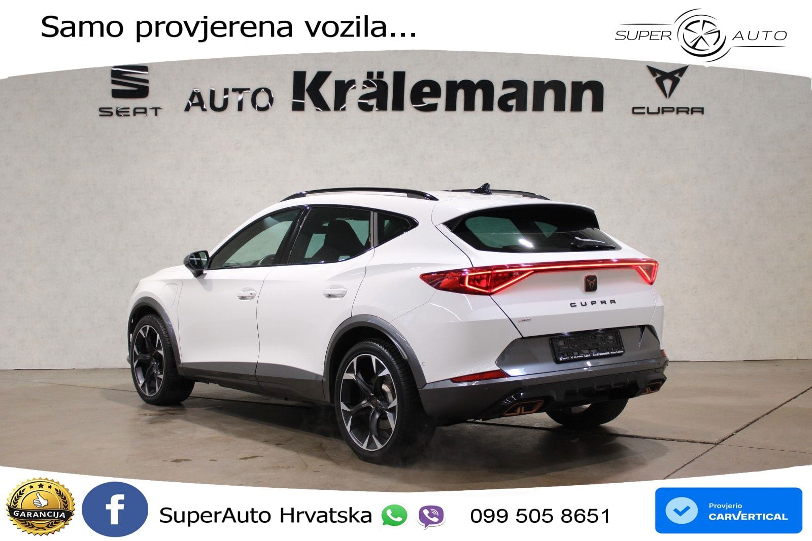 Cupra Formentor 1.4 TSI (245 KS) e-Hybrid DSG VZ LED+GR SJED+ACC