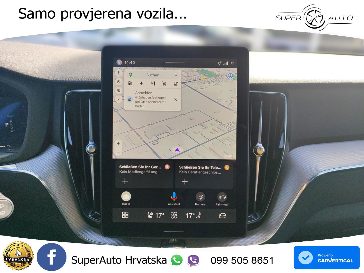 Volvo XC60 T8 AWD Geartronic ACC+HEAD+4xGR SJED+360+PANO
