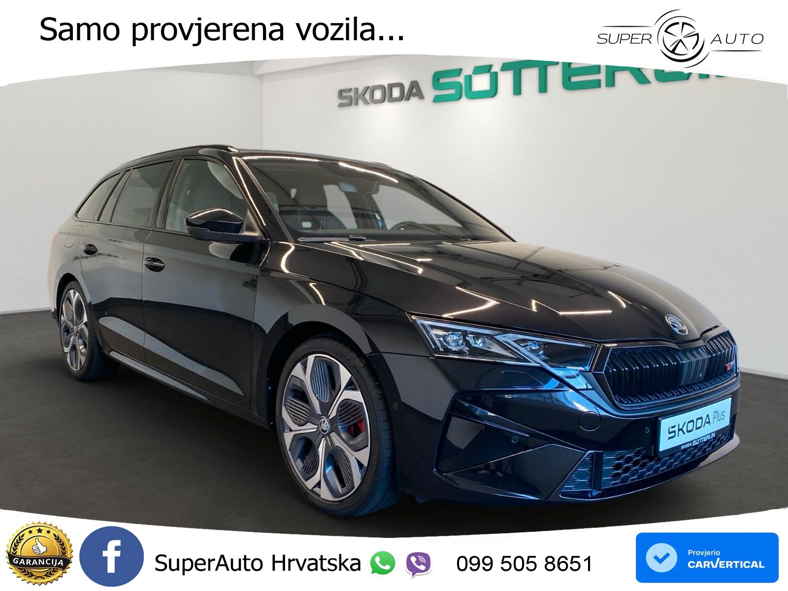 Škoda Octavia Combi RS 2.0 TSI (265 KS) DSG LED+GR SJED+ACC