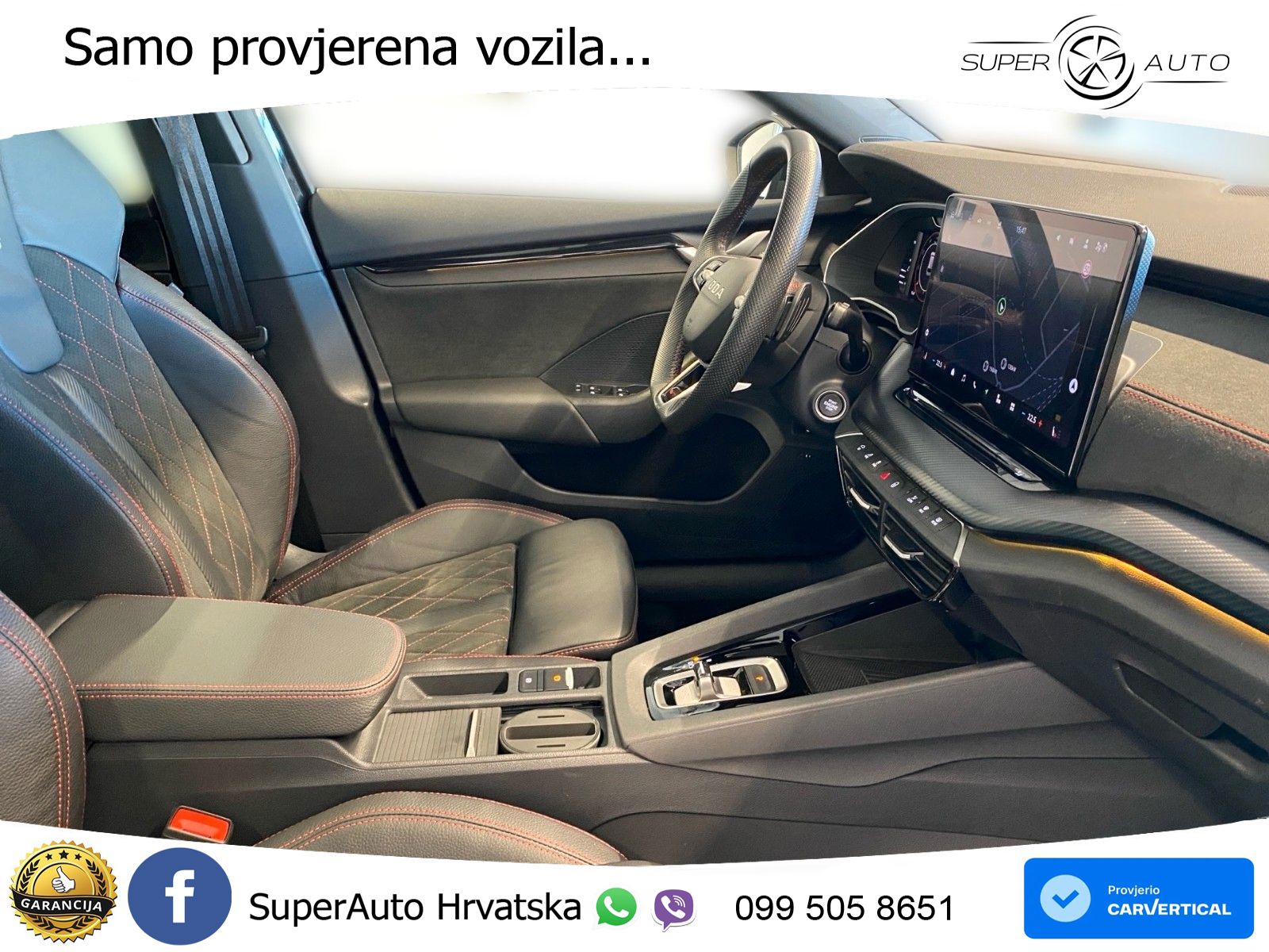 Škoda Octavia Combi RS 2.0 TSI (265 KS) DSG LED+GR SJED+ACC