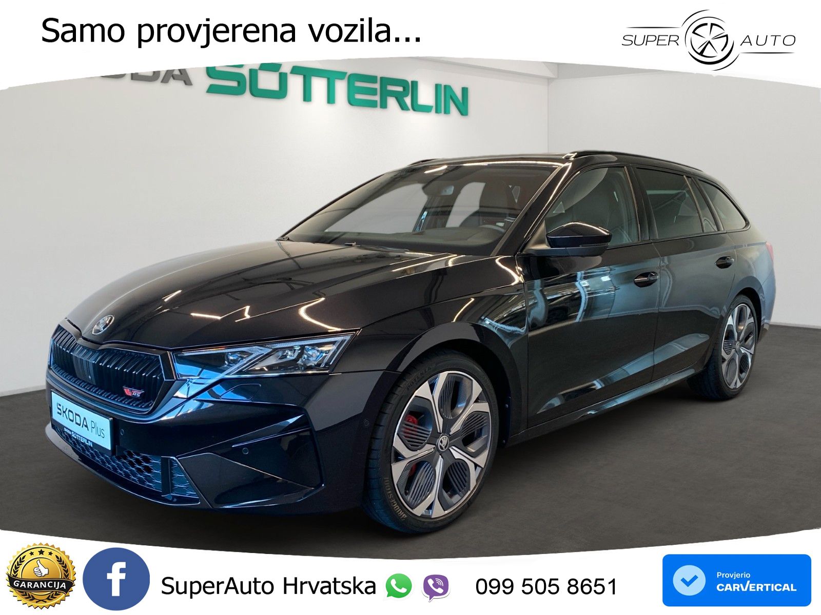 Škoda Octavia Combi RS 2.0 TSI (265 KS) DSG LED+GR SJED+ACC