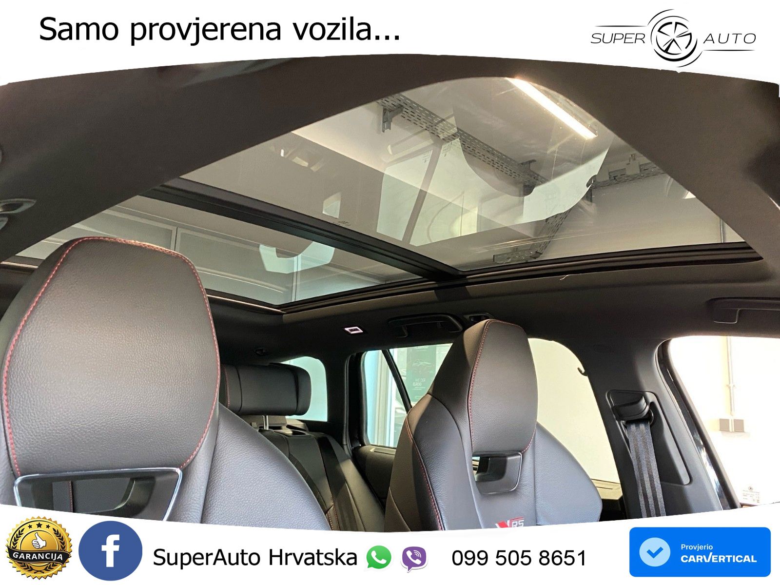 Škoda Octavia Combi RS 2.0 TSI (265 KS) DSG LED+GR SJED+ACC