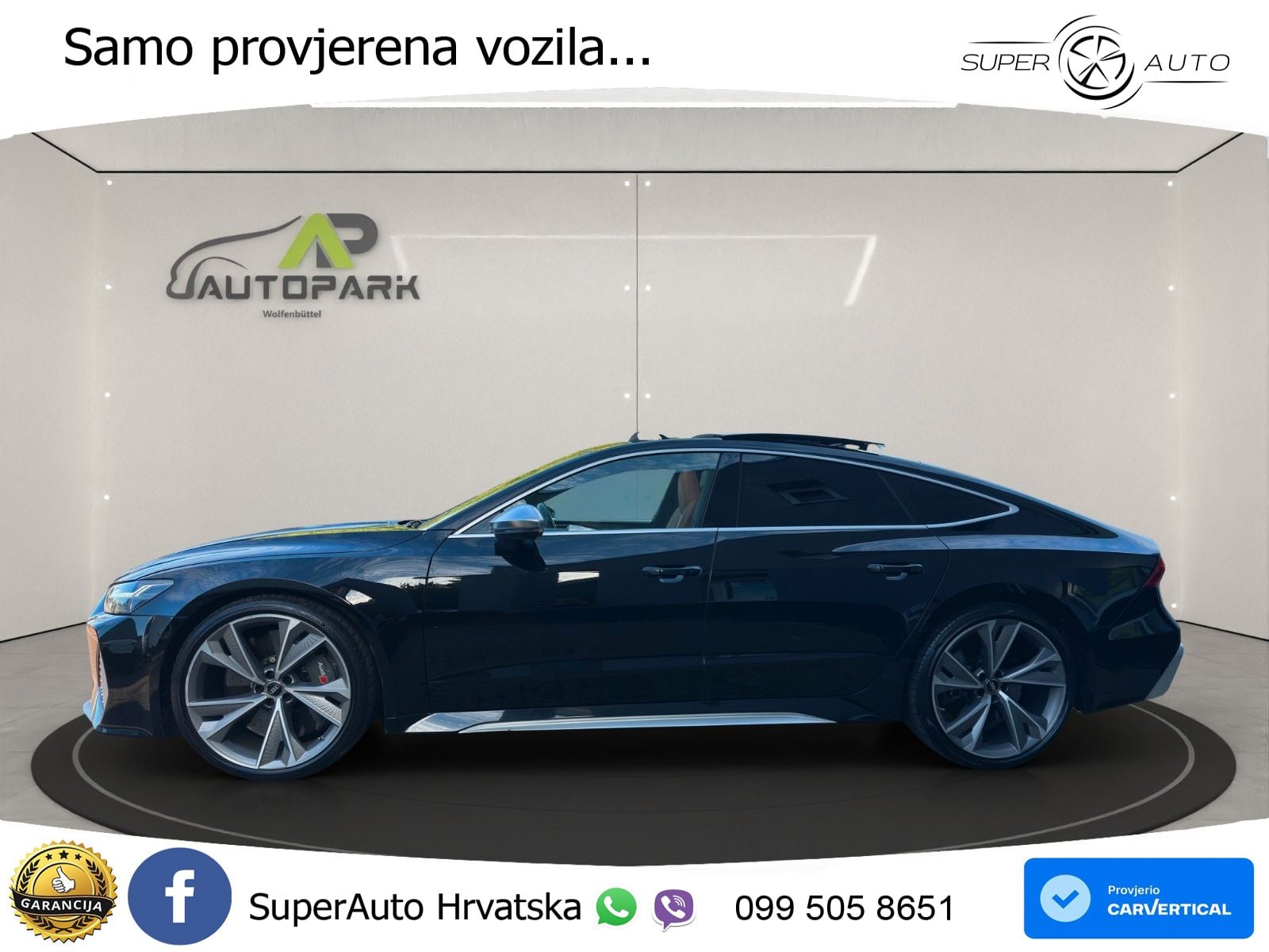 Audi RS7 4.0 TFSI V8 (600 KS) quattro tiptronic LED+GR SJED+ACC