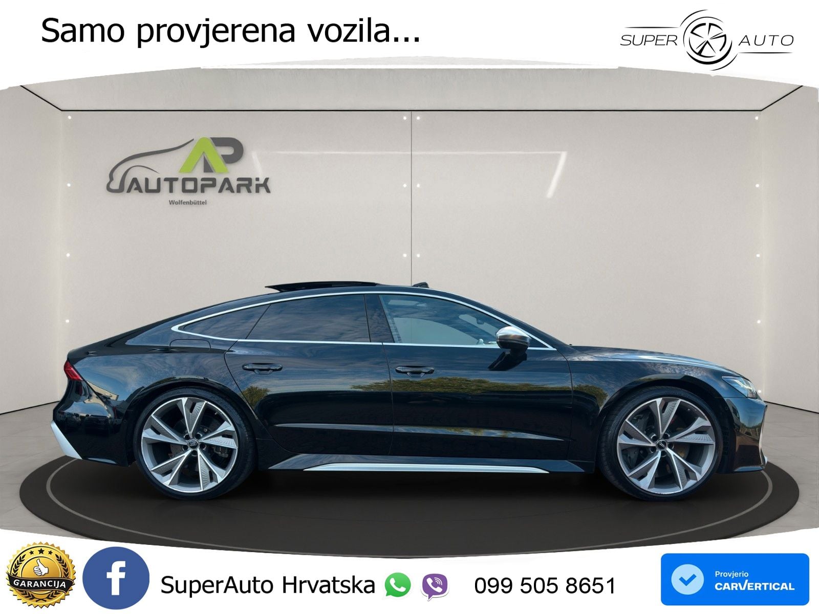 Audi RS7 4.0 TFSI V8 (600 KS) quattro tiptronic LED+GR SJED+ACC