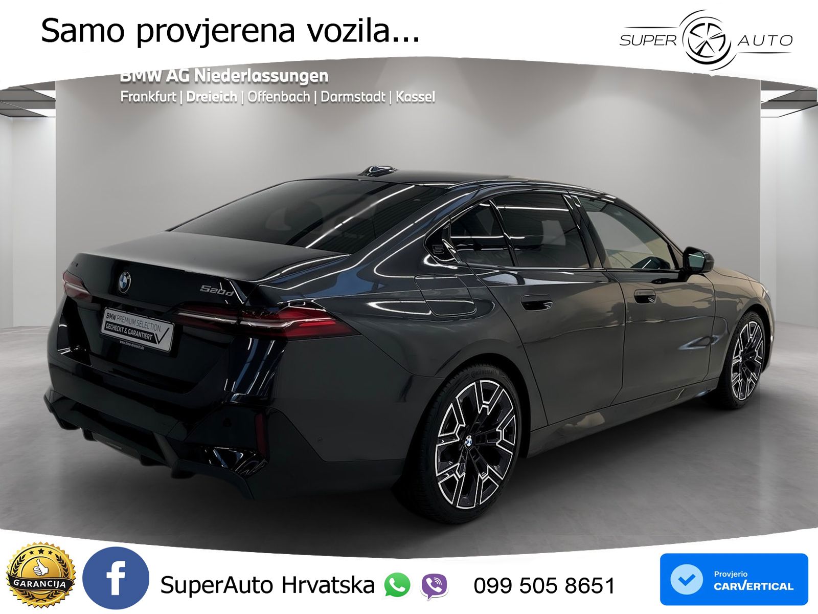 BMW 520d (197 KS) xDrive Steptronic M Sport LED+GR SJED+ACC