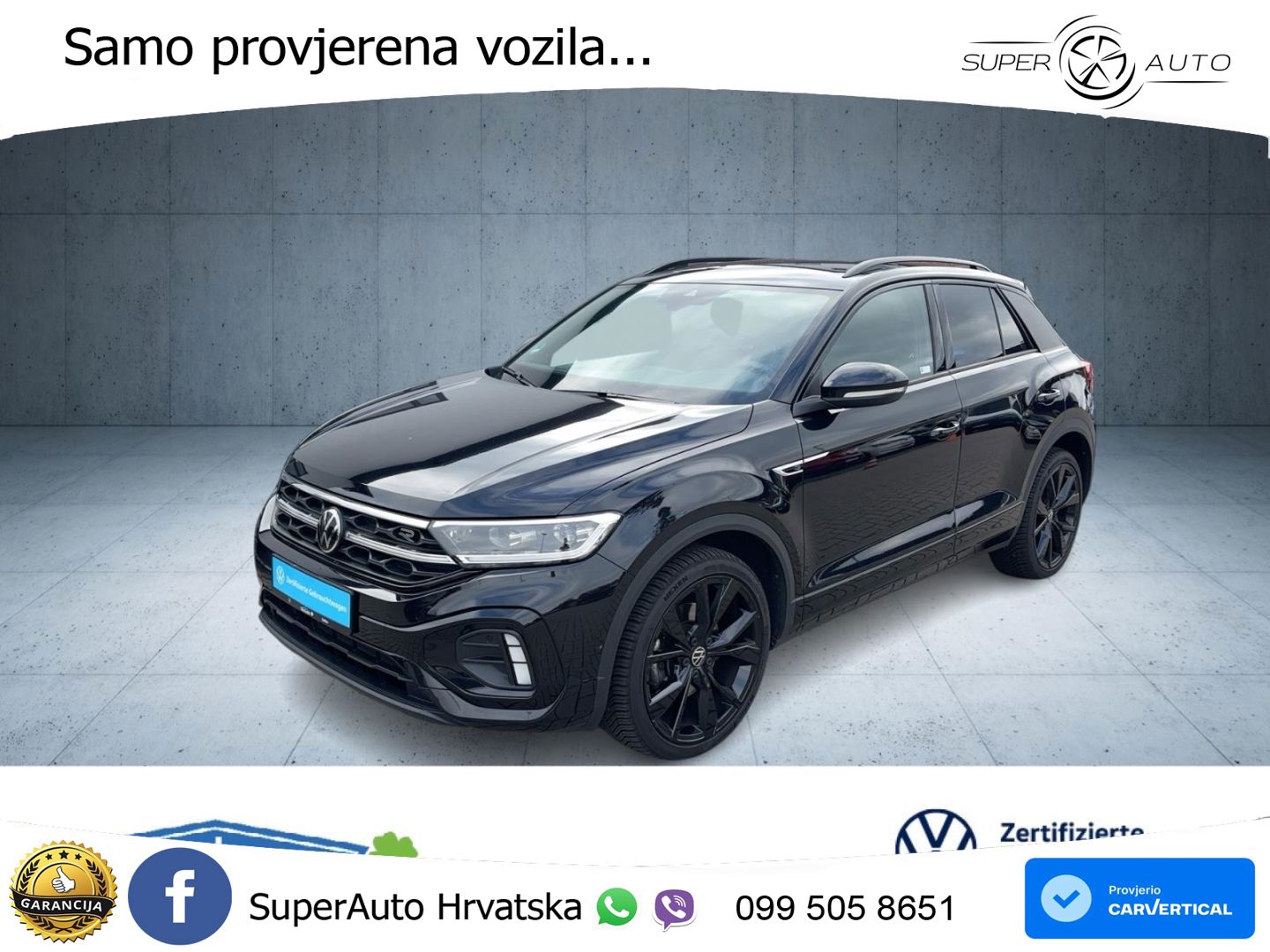 Volkswagen T-Roc 1.5 TSI (150 KS) DSG R-Line LED+GR SJED+ACC