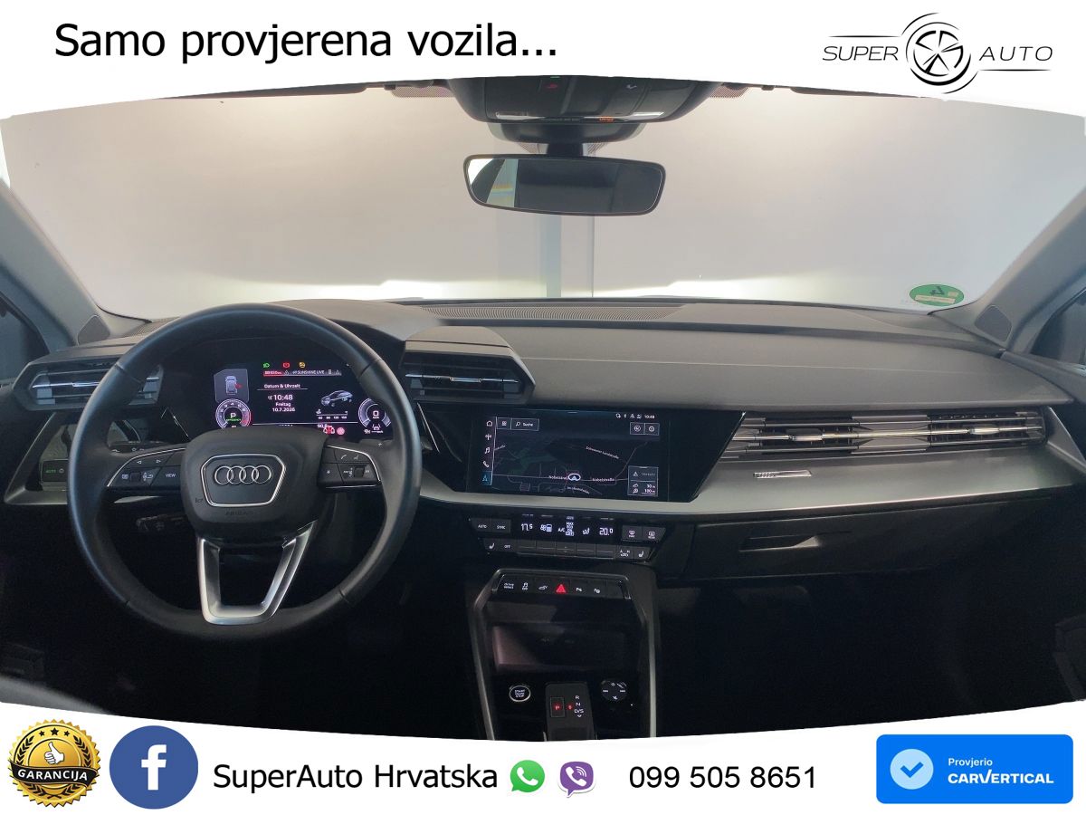 Audi A3 40 TFSIe (204 KS) S tronic S line LED+GR SJED+ACC