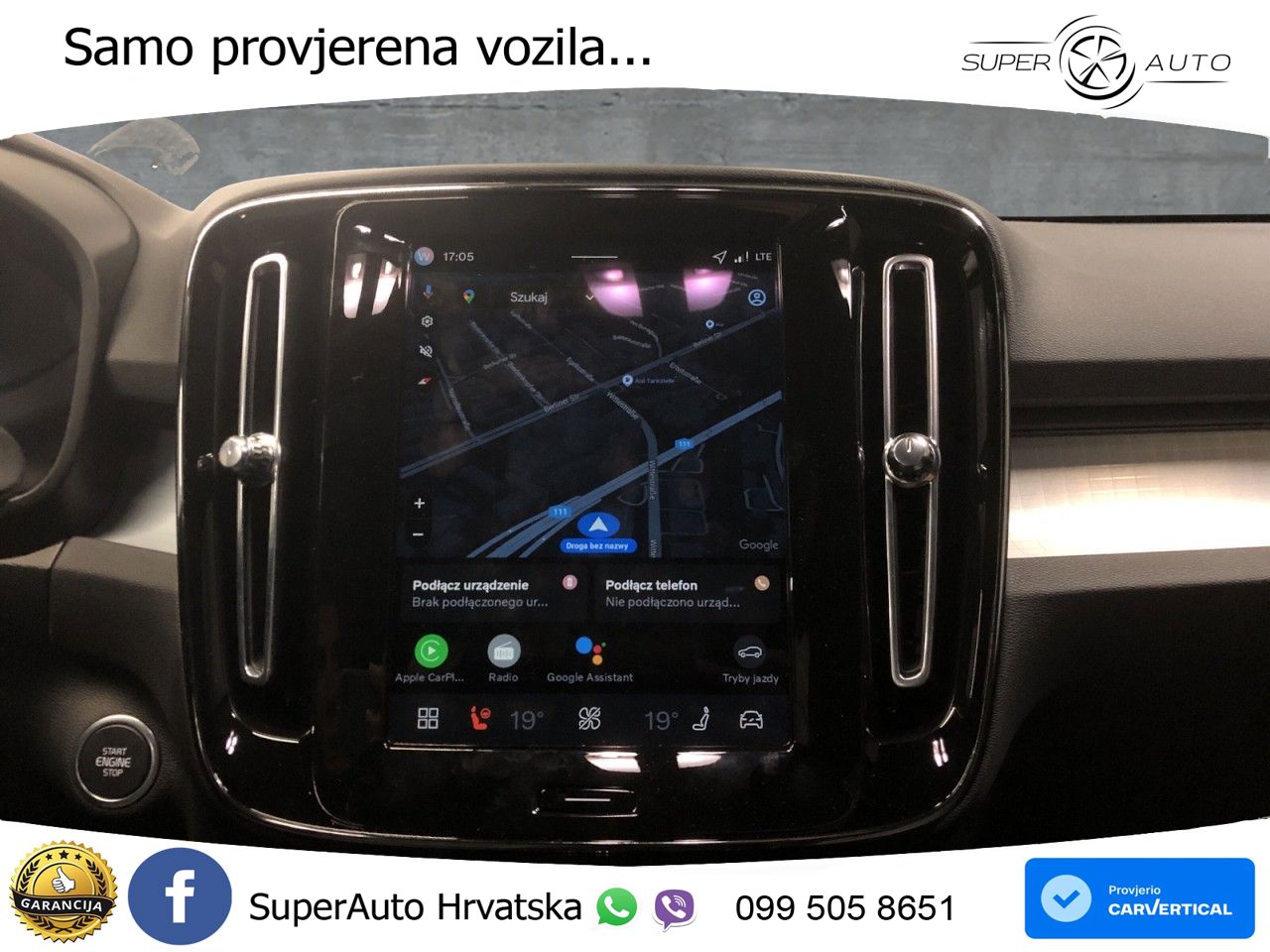 Volvo XC40 2.0 B3 163 KS Automatic LED+GR SJED+ACC