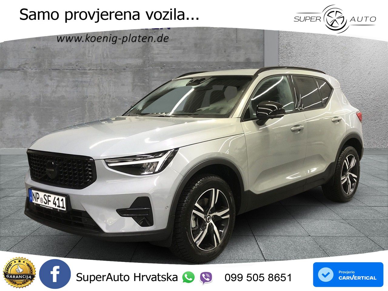Volvo XC40 2.0 B3 163 KS Automatic LED+GR SJED+ACC