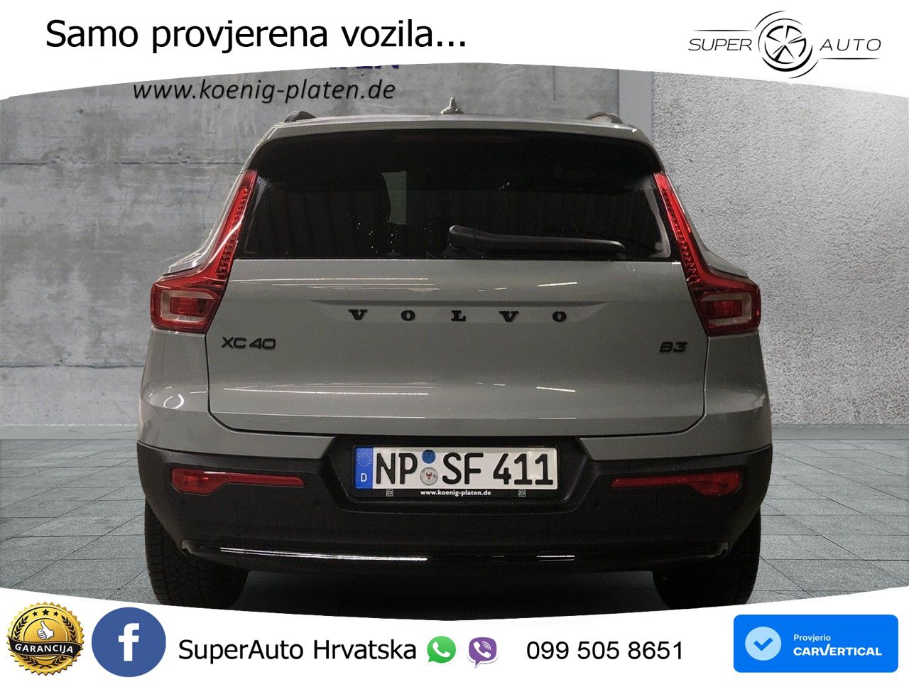 Volvo XC40 2.0 B3 163 KS Automatic LED+GR SJED+ACC
