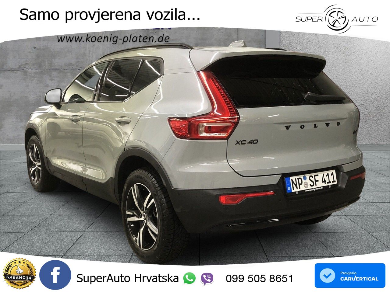 Volvo XC40 2.0 B3 163 KS Automatic LED+GR SJED+ACC