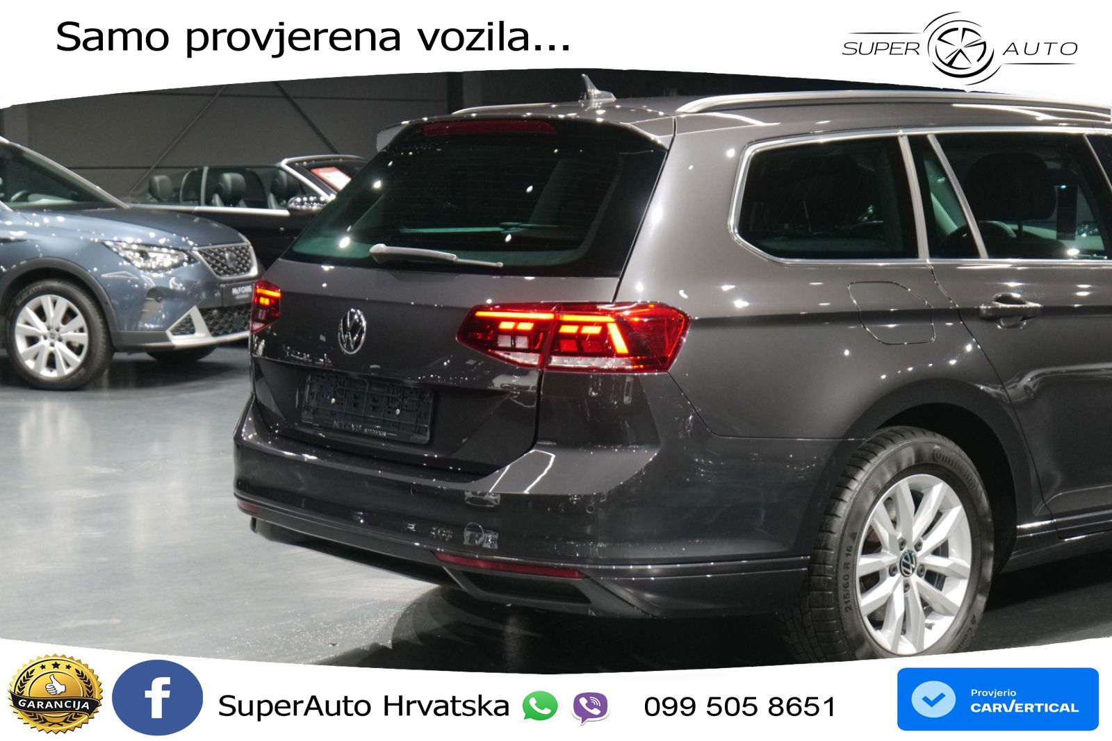 Volkswagen Passat Variant 2.0 TDI (150 KS) DSG Business LED+GR SJED+ACC