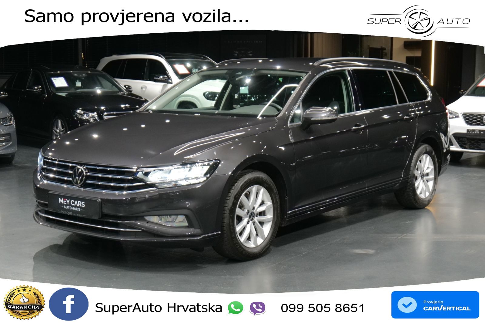 Volkswagen Passat Variant 2.0 TDI (150 KS) DSG Business LED+GR SJED+ACC
