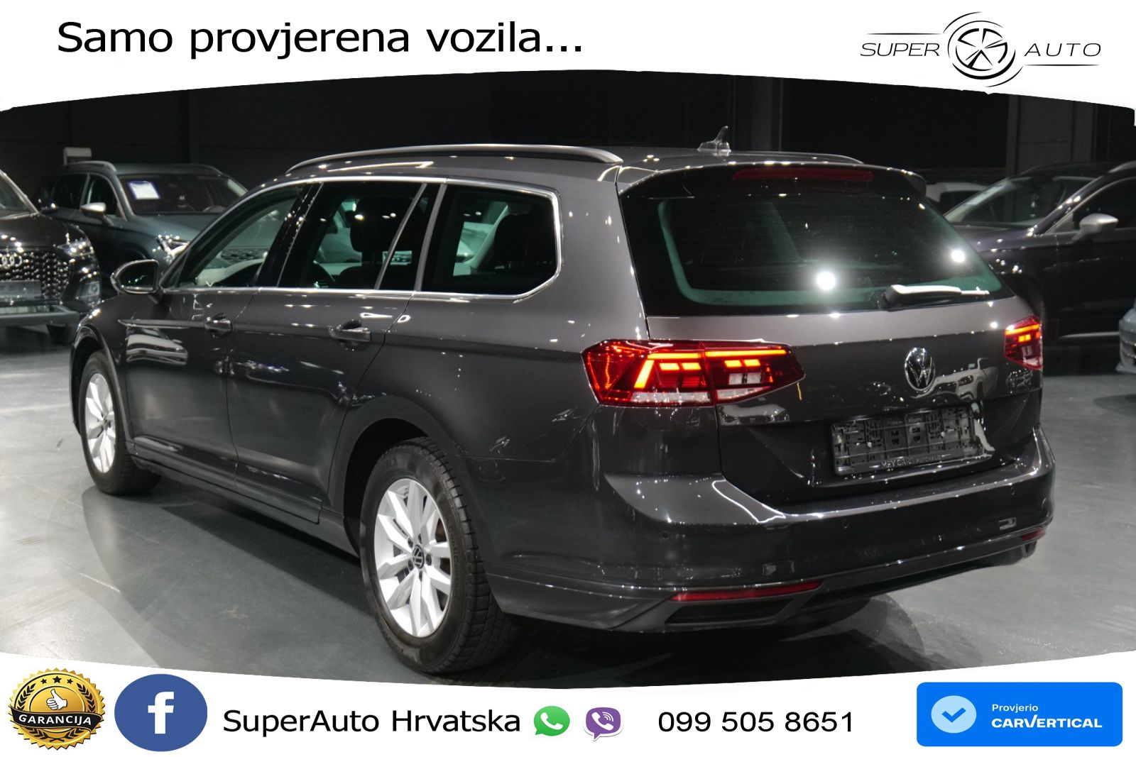 Volkswagen Passat Variant 2.0 TDI (150 KS) DSG Business LED+GR SJED+ACC