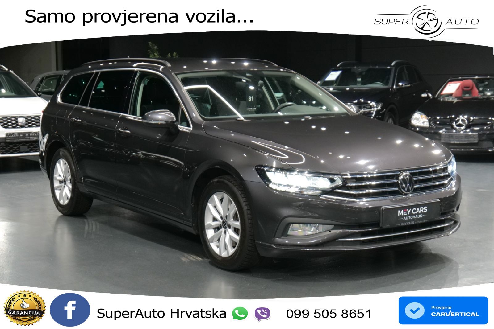 Volkswagen Passat Variant 2.0 TDI (150 KS) DSG Business LED+GR SJED+ACC