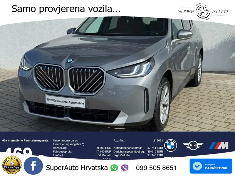 BMW X3 20d xDrive Steptronic LED+GR SJED+ACC