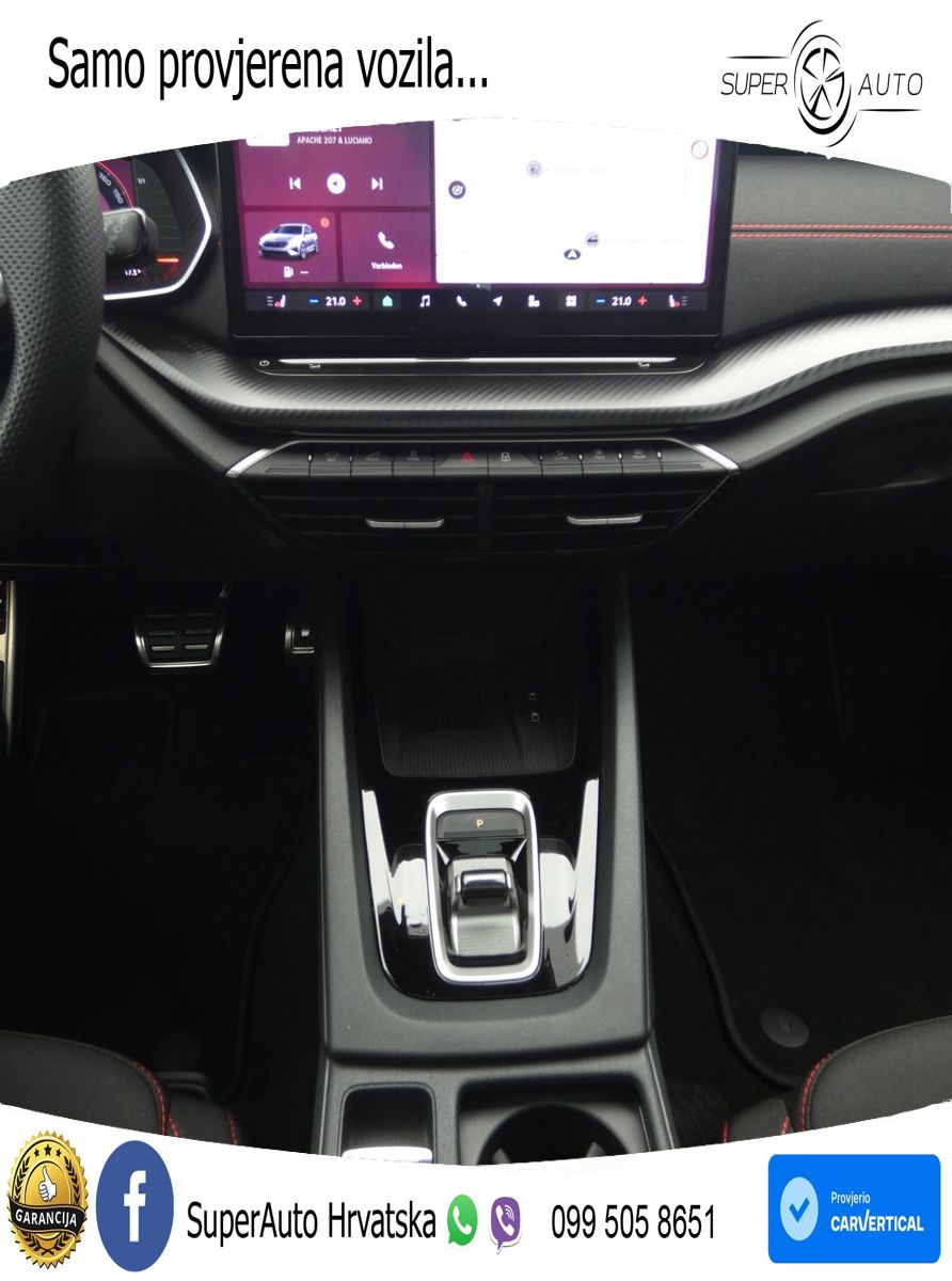 Škoda Octavia Combi RS 2.0 TSI (265 KS) DSG LED+GR SJED+ACC
