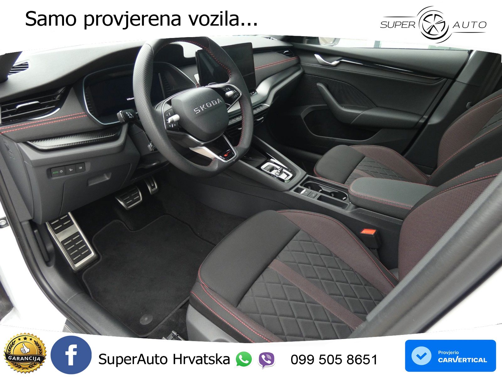 Škoda Octavia Combi RS 2.0 TSI (265 KS) DSG LED+GR SJED+ACC