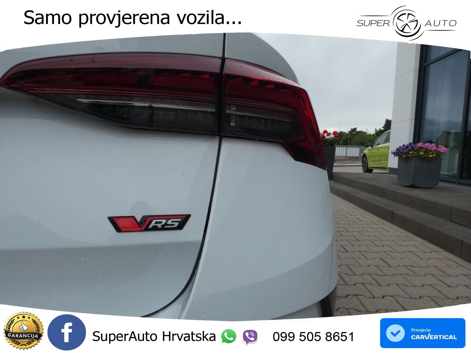 Škoda Octavia Combi RS 2.0 TSI (265 KS) DSG LED+GR SJED+ACC