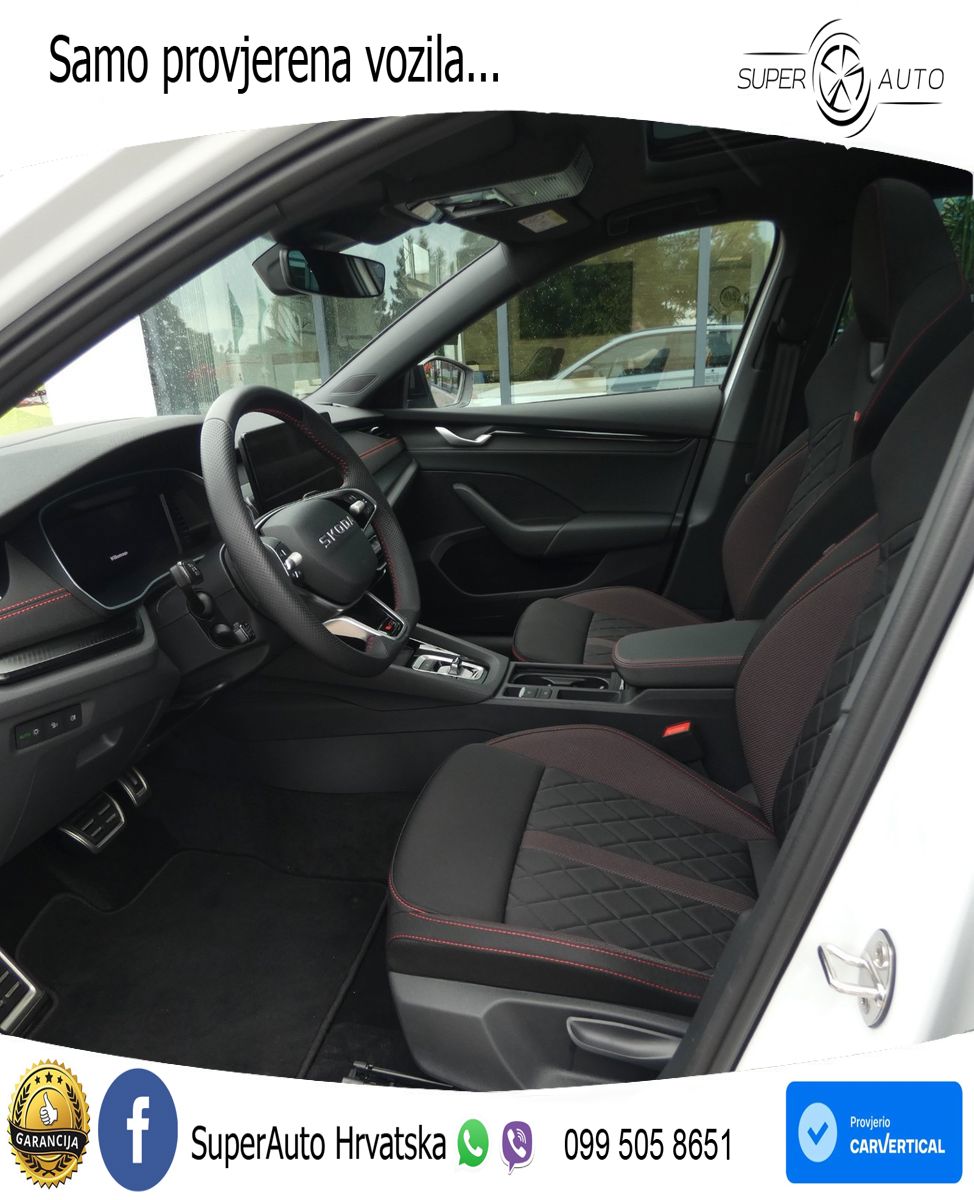 Škoda Octavia Combi RS 2.0 TSI (265 KS) DSG LED+GR SJED+ACC