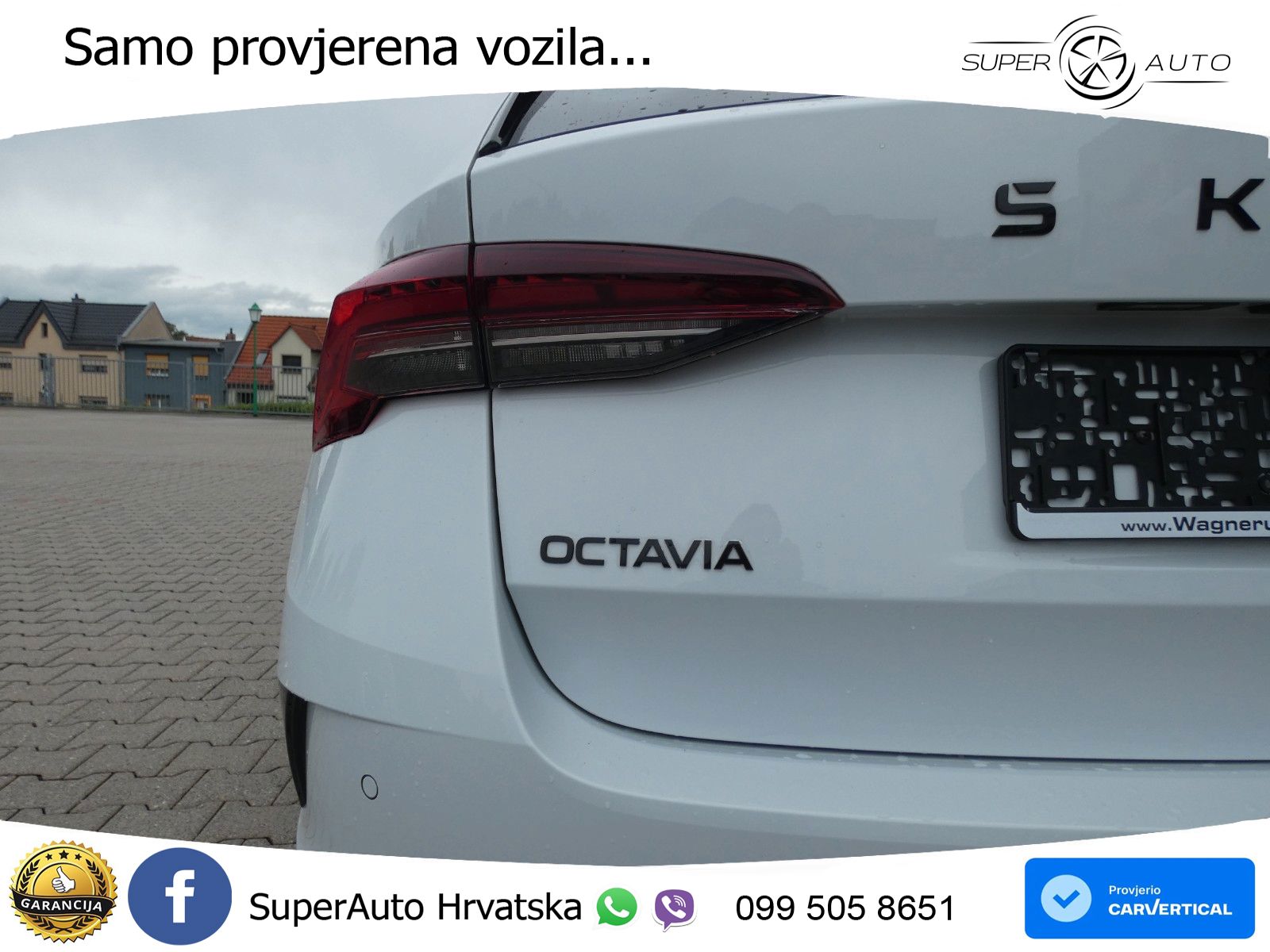 Škoda Octavia Combi RS 2.0 TSI (265 KS) DSG LED+GR SJED+ACC