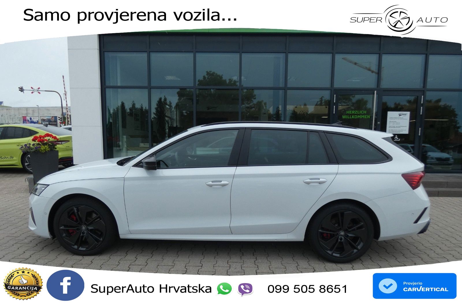 Škoda Octavia Combi RS 2.0 TSI (265 KS) DSG LED+GR SJED+ACC