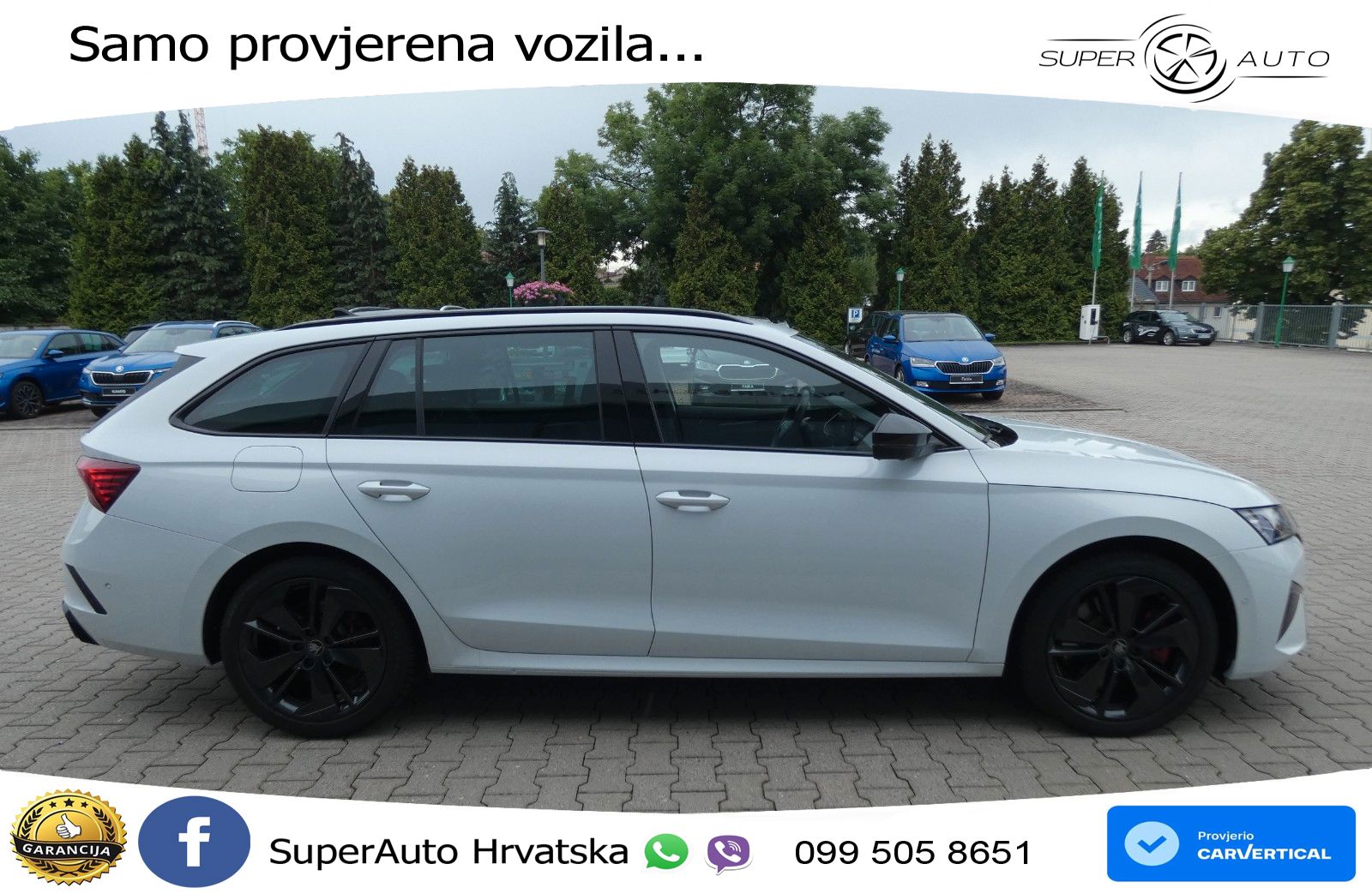 Škoda Octavia Combi RS 2.0 TSI (265 KS) DSG LED+GR SJED+ACC