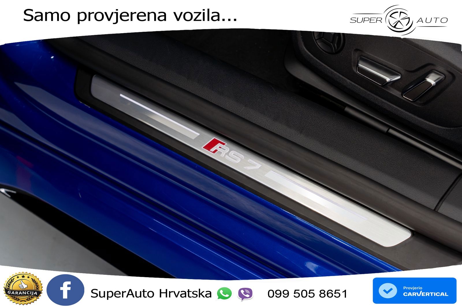 Audi RS7 4.0 TFSI V8 (600 KS) quattro tiptronic LED+GR SJED+ACC