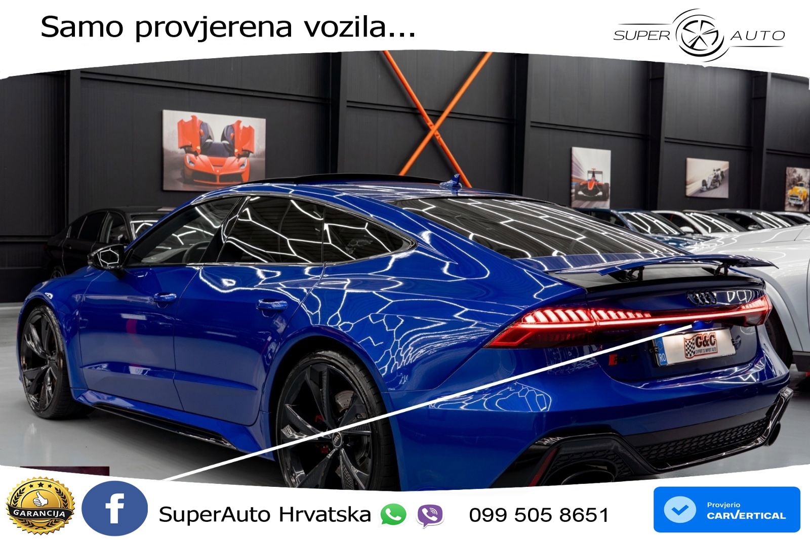 Audi RS7 4.0 TFSI V8 (600 KS) quattro tiptronic LED+GR SJED+ACC