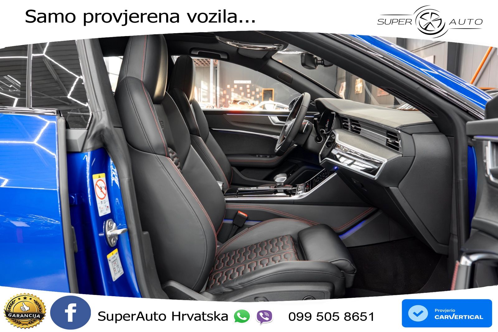 Audi RS7 4.0 TFSI V8 (600 KS) quattro tiptronic LED+GR SJED+ACC