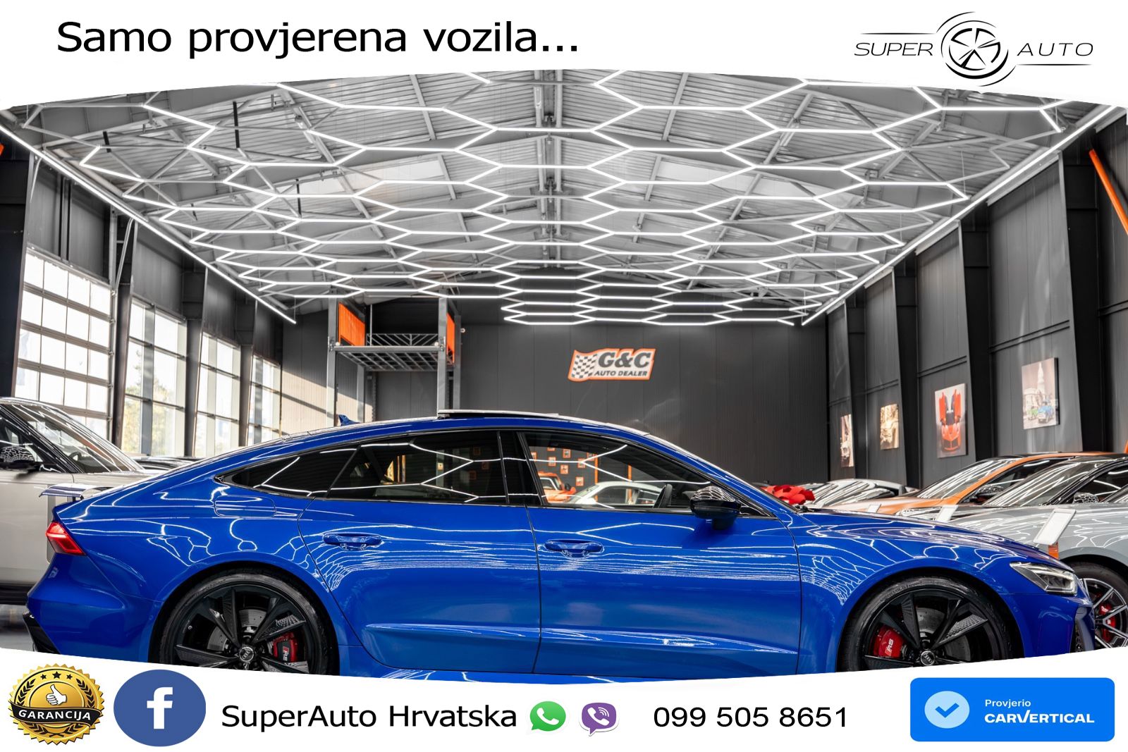 Audi RS7 4.0 TFSI V8 (600 KS) quattro tiptronic LED+GR SJED+ACC