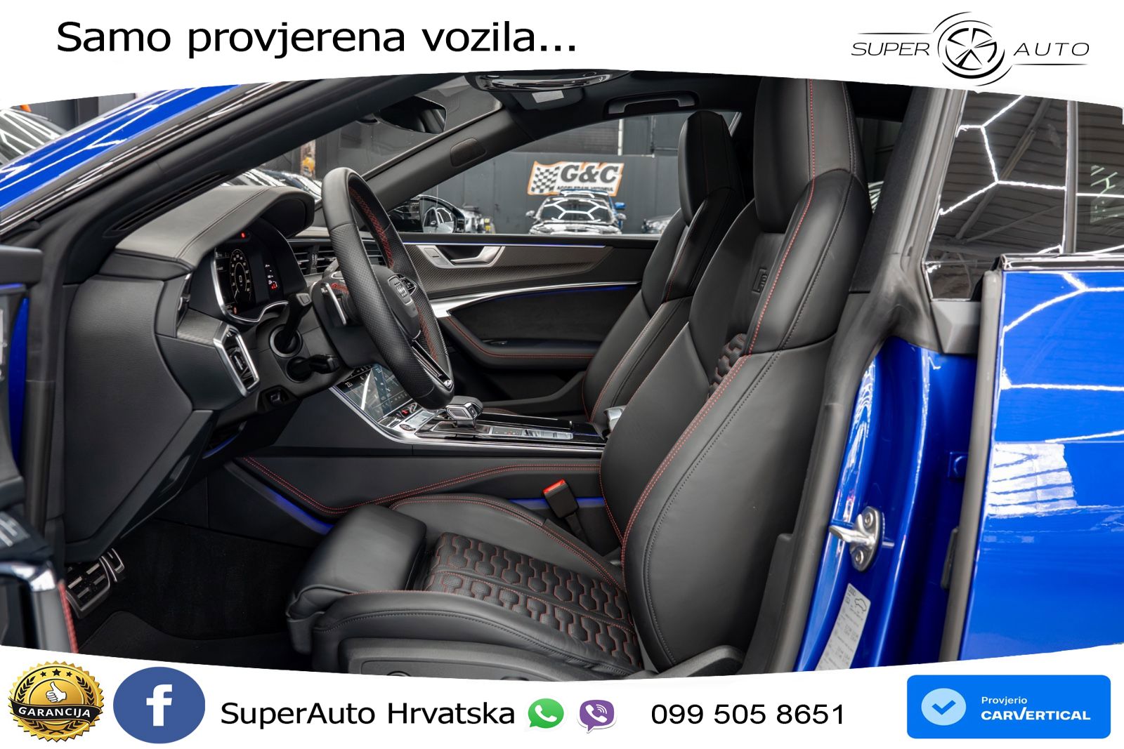Audi RS7 4.0 TFSI V8 (600 KS) quattro tiptronic LED+GR SJED+ACC