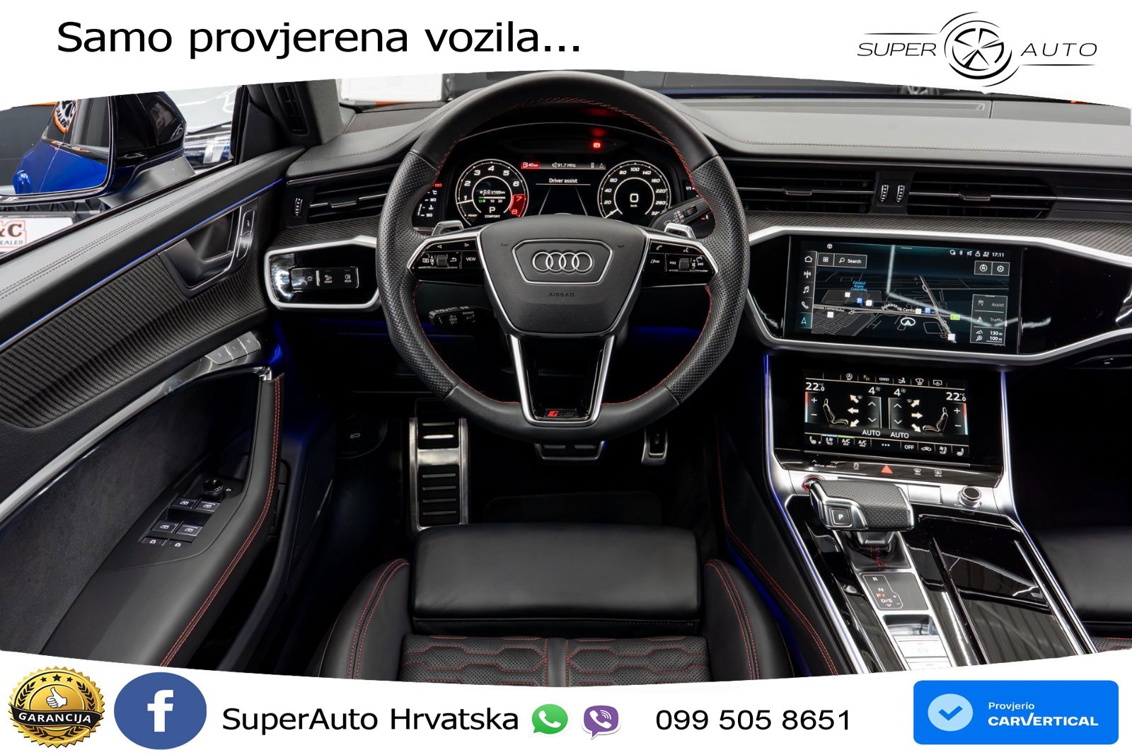 Audi RS7 4.0 TFSI V8 (600 KS) quattro tiptronic LED+GR SJED+ACC