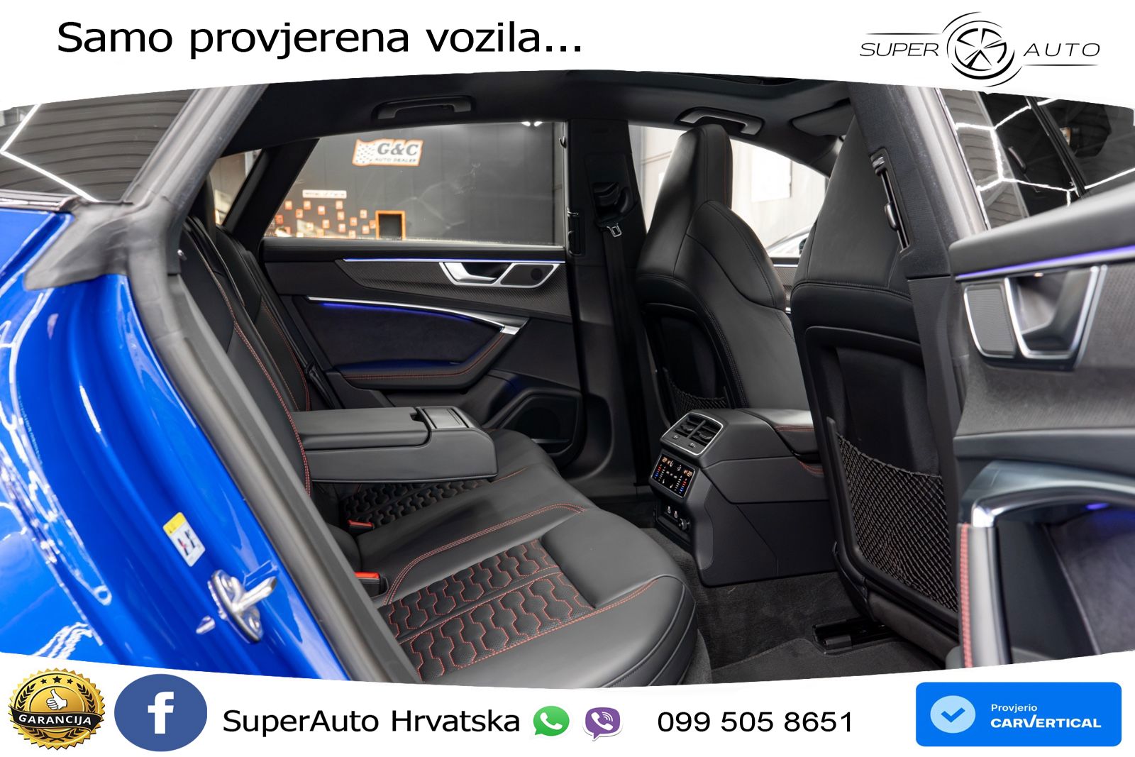 Audi RS7 4.0 TFSI V8 (600 KS) quattro tiptronic LED+GR SJED+ACC