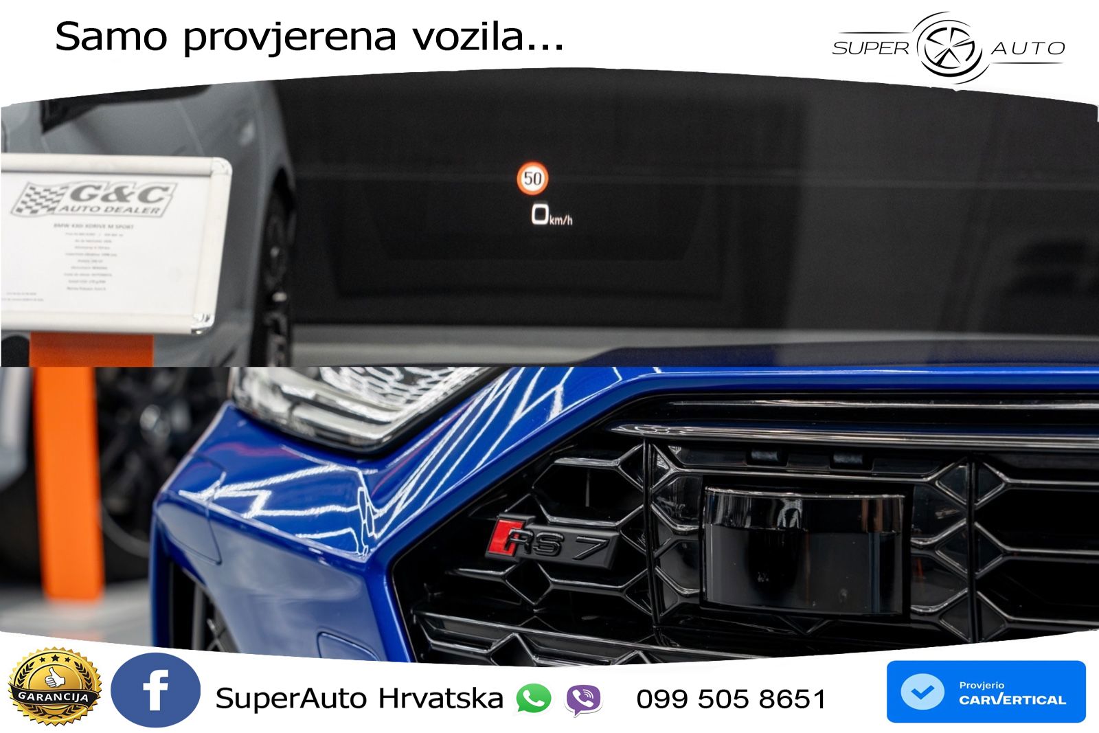 Audi RS7 4.0 TFSI V8 (600 KS) quattro tiptronic LED+GR SJED+ACC