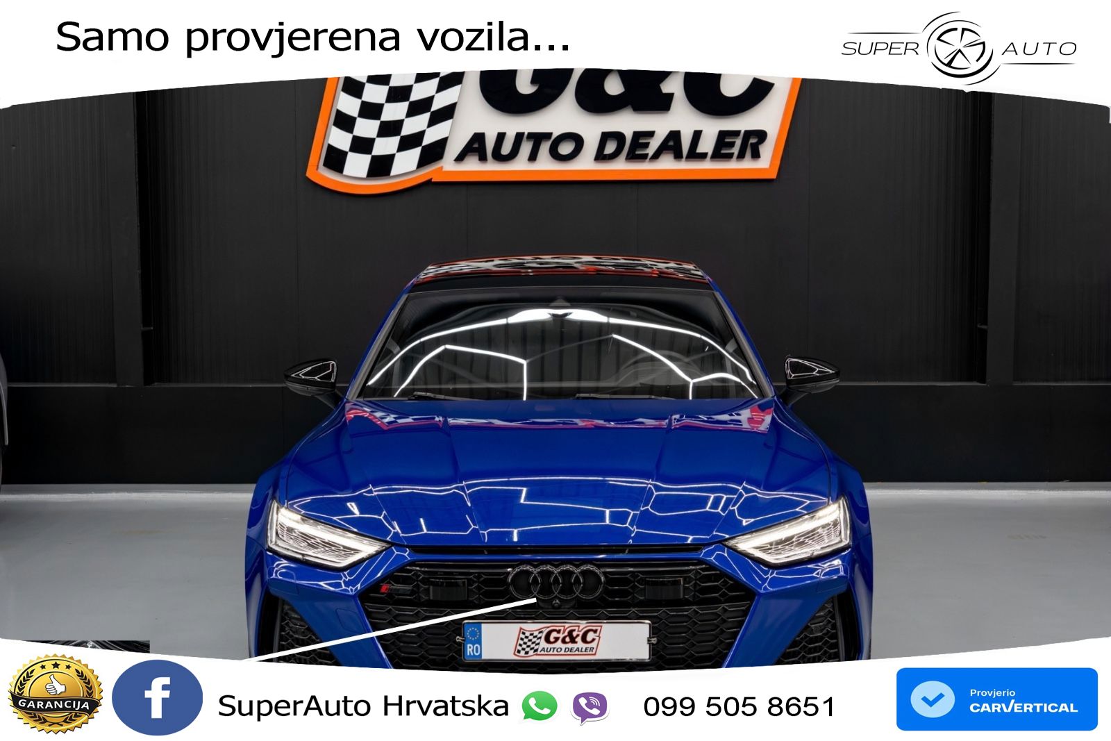 Audi RS7 4.0 TFSI V8 (600 KS) quattro tiptronic LED+GR SJED+ACC