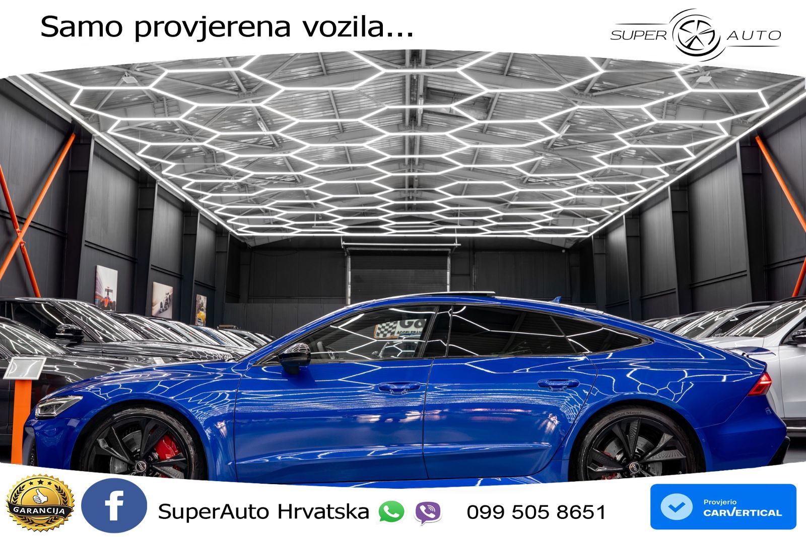 Audi RS7 4.0 TFSI V8 (600 KS) quattro tiptronic LED+GR SJED+ACC